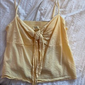 John Galt/Brandy Melville Yellow Tank Top